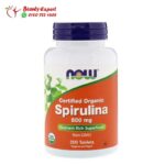 Now foods Spirulina tablets
