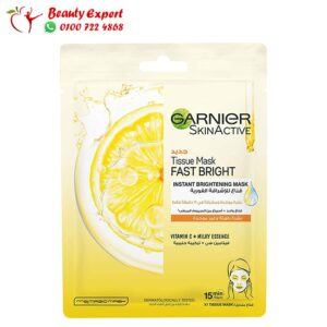 garnier face mask sheet