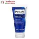 Panoxyl foaming wash for ance and blemishes on the skin