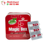 Herbal kings magic box capsules for slimming and fat loss