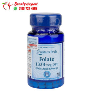 puritan's pride folate 1333 mcg dfe folic acid