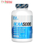 EVLution Nutrition BCAA5000, 240 Capsules