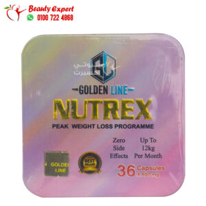 اقراص نيوتريكس جولدن لاين 36ك معدن Nutrex golden line