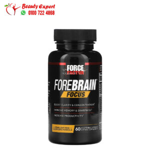 كبسولات Forebrain افضل مكمل غذائي للتركيز فوريبراين فوكس