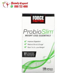 كبسولات بروبيو سليم لفقدان الوزن من فورس فاكتور‏ 120 كبسولة – Force Factor ProbioSlim Weight Loss Essentials 120 Capsules