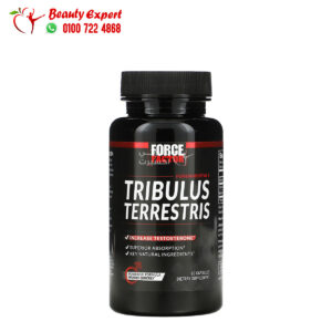 كبسولات تريبولوس تيريستريس Force Factor, Tribulus Terrestris, Testosterone Booster, 500 mg, 60 Capsules