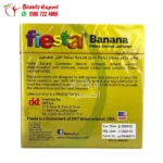 الكوندوم المضلع بنكهة الموز للرجال 3 كوندوم - Fiesta Banana - Ribbed & Flavoured Condoms 3 Condoms