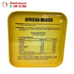 Herbal kings african mango pills for weight loss and Suppress appetite 30 pills