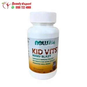 Now Kid Vits Berry Blast 120 Chewables