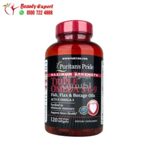 Puritan's pride triple omega 3 6 9 supplement