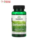 Swanson Berberine 400 mg 60 Capsules for improve cardiovascular health