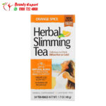 21st Century herbal tea for weight loss, Orange Spice, Caffeine Free, 24 Tea Bags, 1.7 oz (48 g)