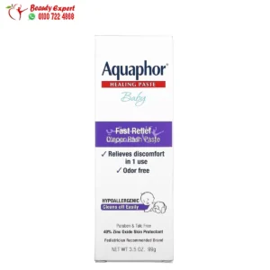 Aquaphor Baby Healing Paste Fast Relief diaper rash cream 3.5 oz (99 g)