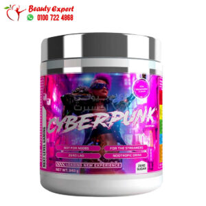 CYBERPUNK مكمل بري ورك اوت لأداء التمارين الصعبة CYBERPUNK Pre-Workout Booster, watermelon 340g