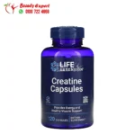 Life Extension Creatine Capsules 120 Capsules for muscle growth and energy boost