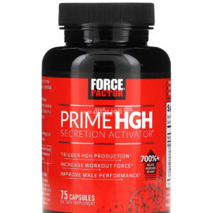 فورس فاكتور البري ورك اوت لتحسين الأداء الرياضي 75 كبسولة - Force Factor, Prime HGH Secretion Activator, 75 Capsules