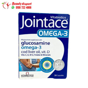 جوينت ايس اوميجا3 وجلوكوزامين عدد 30 كبسولة - Jointace Omega 3, 30capsules