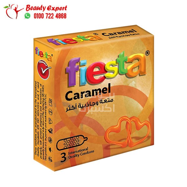 fiesta Caramel واقي ذكري فيستا بالكراميل