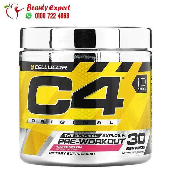 cellucor C4 original preworkout 60 serving 390g watermelon