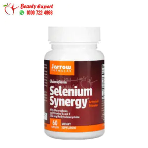 Jarrow Selenium Synergy 60 Capsules for Promote Antioxidant Protection Agains Free Radicals